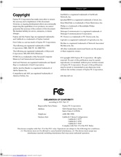 Fujitsu LifeBook C-6547 User Manual