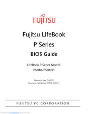 Fujitsu LifeBook P5010D Bios Manual