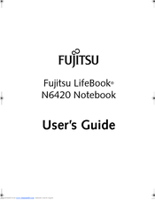 Fujitsu LifeBook N6420 User Manual