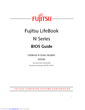 Fujitsu LifeBook N3430 Bios Manual