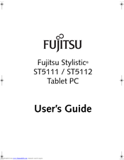 Fujitsu ST5112 - Stylistic Tablet PC User Manual