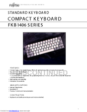 Fujitsu FKB1406 Series Specifications