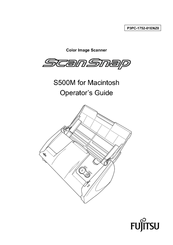 Fujitsu S500M - ScanSnap - Document Scanner Operator's Manual