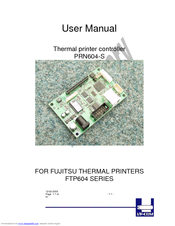 Fujitsu FTP604 User Manual