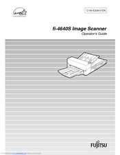 Fujitsu fi-4640S Operator's Manual