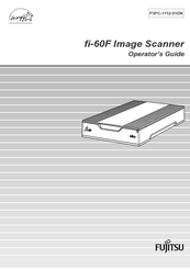 Fujitsu PA03420-B001 - fi 60F - Flatbed Scanner Operator's Manual
