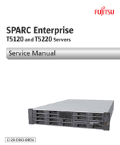 Fujitsu SPARC Enterprise T5120 Service Manual