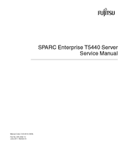 Fujitsu SPARC Enterprise T5440 Server Service Manual