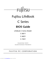 Fujitsu LifeBook C-6631 Bios Manual