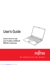 Fujitsu Fujitsu LifeBook B6230 notebook User Manual