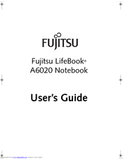 Fujitsu LifeBook A6020 User Manual