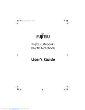 Fujitsu B6210 - LifeBook - Core Solo 1.2 GHz User Manual