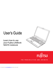 Fujitsu Lifebook N6470 User Manual