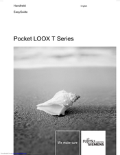 Fujitsu Siemens Computers Pocket LOOX T Series Easy Manual