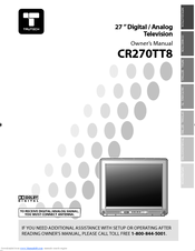 TruTech CR270TT8 Owner's Manual