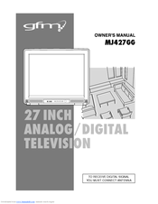 gfm MJ427GG A Owner's Manual