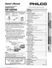 FUNAI PD5203 Owner's Manual