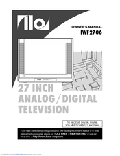 iLO IWF2706 Owner's Manual