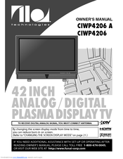 FUNAI iLO CIWP4206 A Owner's Manual