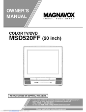 Magnavox MSD520FF Owner's Manual
