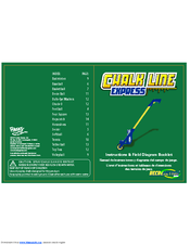 Fundex Games Chalk Line Express Instruction Manual