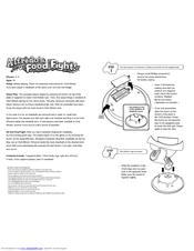 Fundex Games Alfredo's Food Fight User Instructions