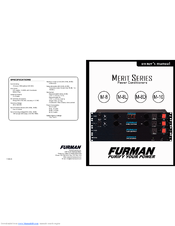 Furman PM-PRO E II Owner's Manual