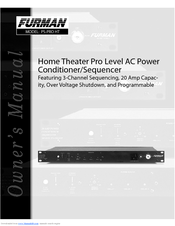 Furman PS-PRO HT Owner's Manual
