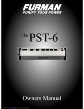 Furman PST-6 Owner's Manual