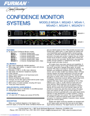 Furman Signal Processing MS4A-1 Specifications