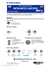 Furuno Mfd12 Manuals Manualslib