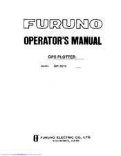 Furuno GP-1810 Operator's Manual