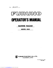 Furuno 1930 Operator's Manual
