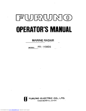 Furuno FR-1430DS Operator's Manual