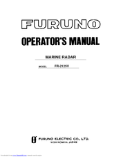 Furuno FR-2125V Operator's Manual
