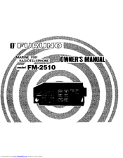 Furuno FM-2510 Owner's Manual