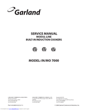 Garland IN/MO 7000 Service Manual