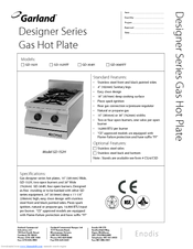 Garland Enodis GD-304H Specifications