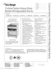 U.S. Range C0836-324A Specifications
