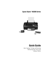Epson Stylus NX200 Quick Manual