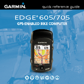 Garmin 605 Quick Reference Manual