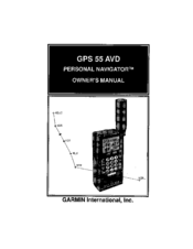 Garmin GPS 55 AVD Owner's Manual