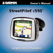 Garmin StreetPilot c550 Owner's Manual
