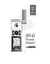 Visser ze Belichamen Garmin GPS 45 Manuals | ManualsLib