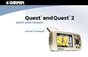 Garmin Quest TM Owner's Manual