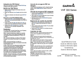 Garmin VHF 300 Series Quick Reference Manual