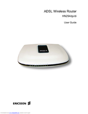 Ericsson HN294di User Manual