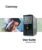 Gateway E-6300 User Manual