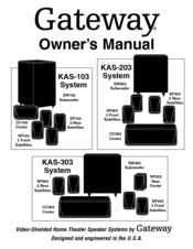 Gateway KAS-303 Owner's Manual