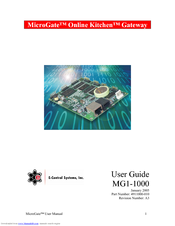 Microgate MicroGate MG1-1000 User Manual